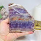 Natural Crazy Lace Amethyst Slab 12cm