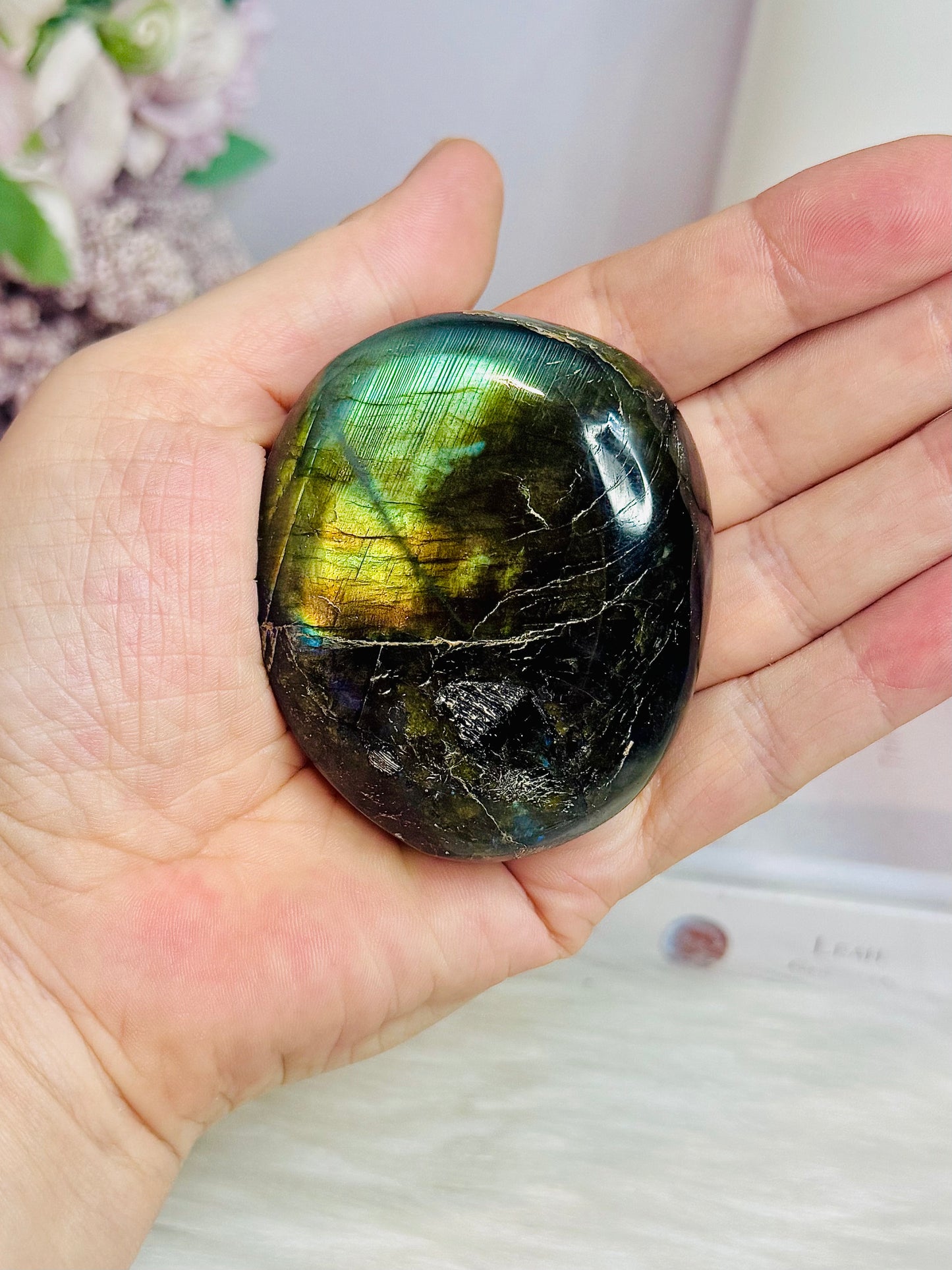 Chunky Labradorite Polished Freeform 6.5cm