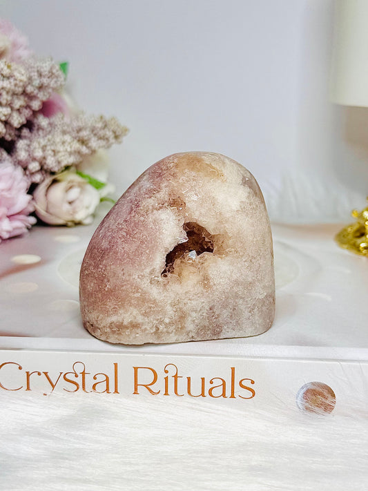 Pink Amethyst Druzy Freeform 204g