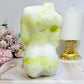 Large Lemon Serpentine Jade Pregnant Woman Carving 15cm 1.02KG