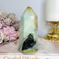 Chunky Sky Blue Quartz Tower 11cm (Imperfect Tip)