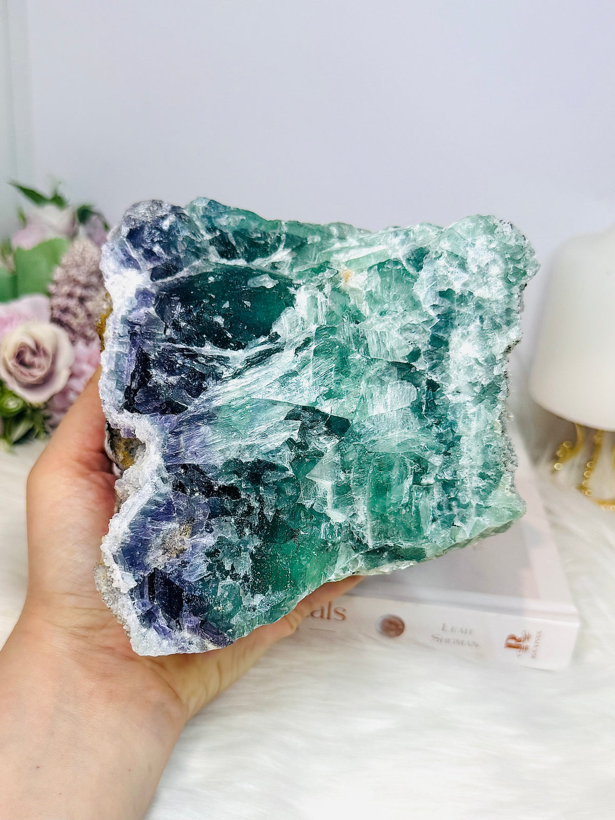 Huge Natural Fluorite Freeform 2.8KG
