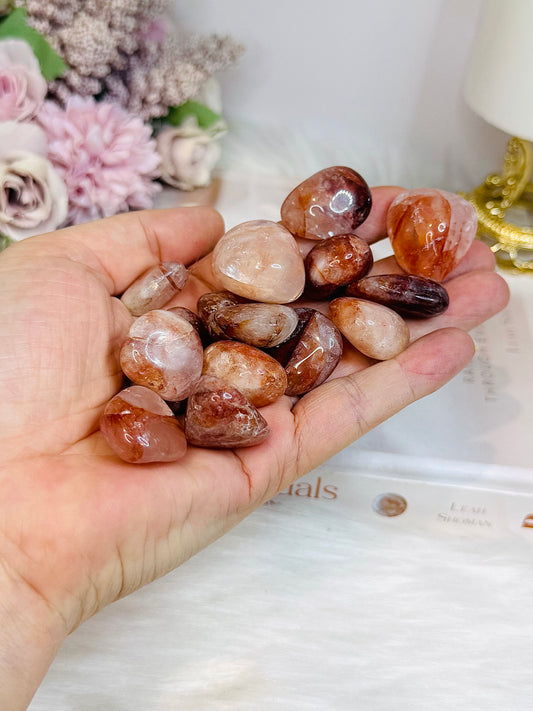 Fire Quartz Tumbles $3 each