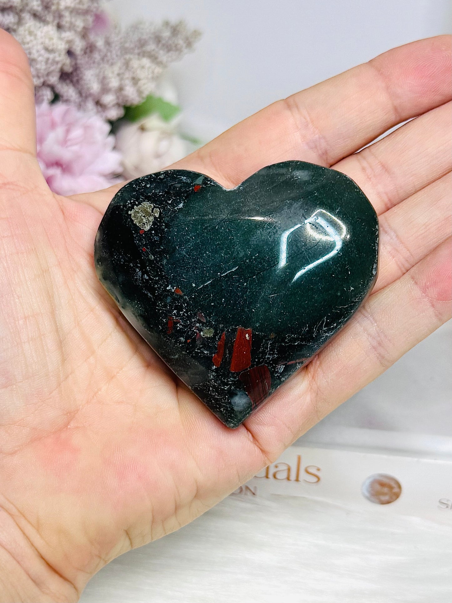 Dragons Blood Carved Heart