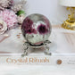 Pink Tourmaline Sphere On Stand 236g