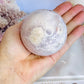 Gorgeous Large 392gram Pink Amethyst Druzy Sphere on Stand From Argentina