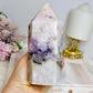 High Grade Chunky Pink Amethyst Druzy Tower 14.5cm 742g