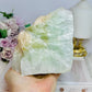 Large Pistachio Calcite Natural Specimen Freeform 11cm 1.15KG