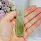 Natural Prasiolite | Green Amethyst Tower 9.5cm with Rainbows