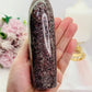 Large 14cm Natural Garnet Polished Freeform 661grams