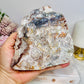 Large Mexican Lace Agate Slab on Stand 14cm 394g