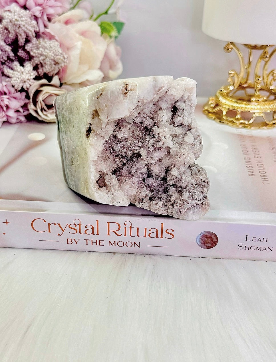 Druzy Pink Amethyst Freeform 442gram