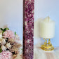 Tall Large 26.5cm Purple Lepidolite Tower