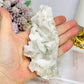 White Sandwich Calcite Specimen | Slab with Rainbows 12.5cm