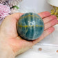 Blue Onyx Sphere on Stand 350g