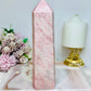Pink Opal Large Tower 19cm
