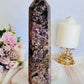 Huge Chunky 1.08KG 21.5cm Natural Charoite Carved Tower | Generator