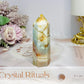 Sky Blue Quartz Tower 8cm
