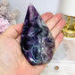 Rainbow Fluorite Flame 12cm