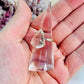 Stunning Clear Quartz Adjustable Ring From Brazil in Gift Bag