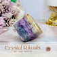 Rainbow Fluorite Cube 224g