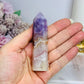 Amethyst X Agate Tower 8.5cm