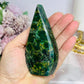 Emerald Jasper Flame | Freeform 11cm
