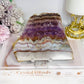 Natural Crazy Lace Amethyst Slab 12.5cm