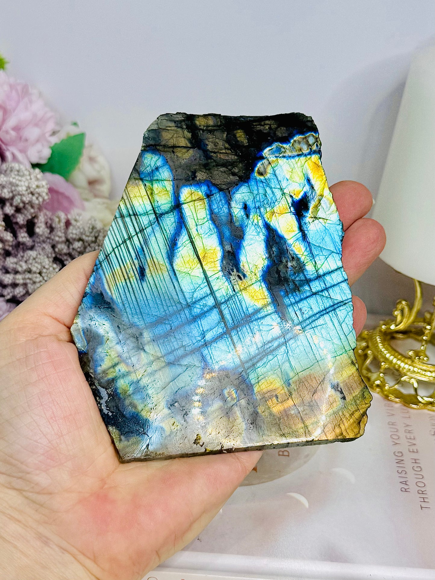 Labradorite Slab 12cm