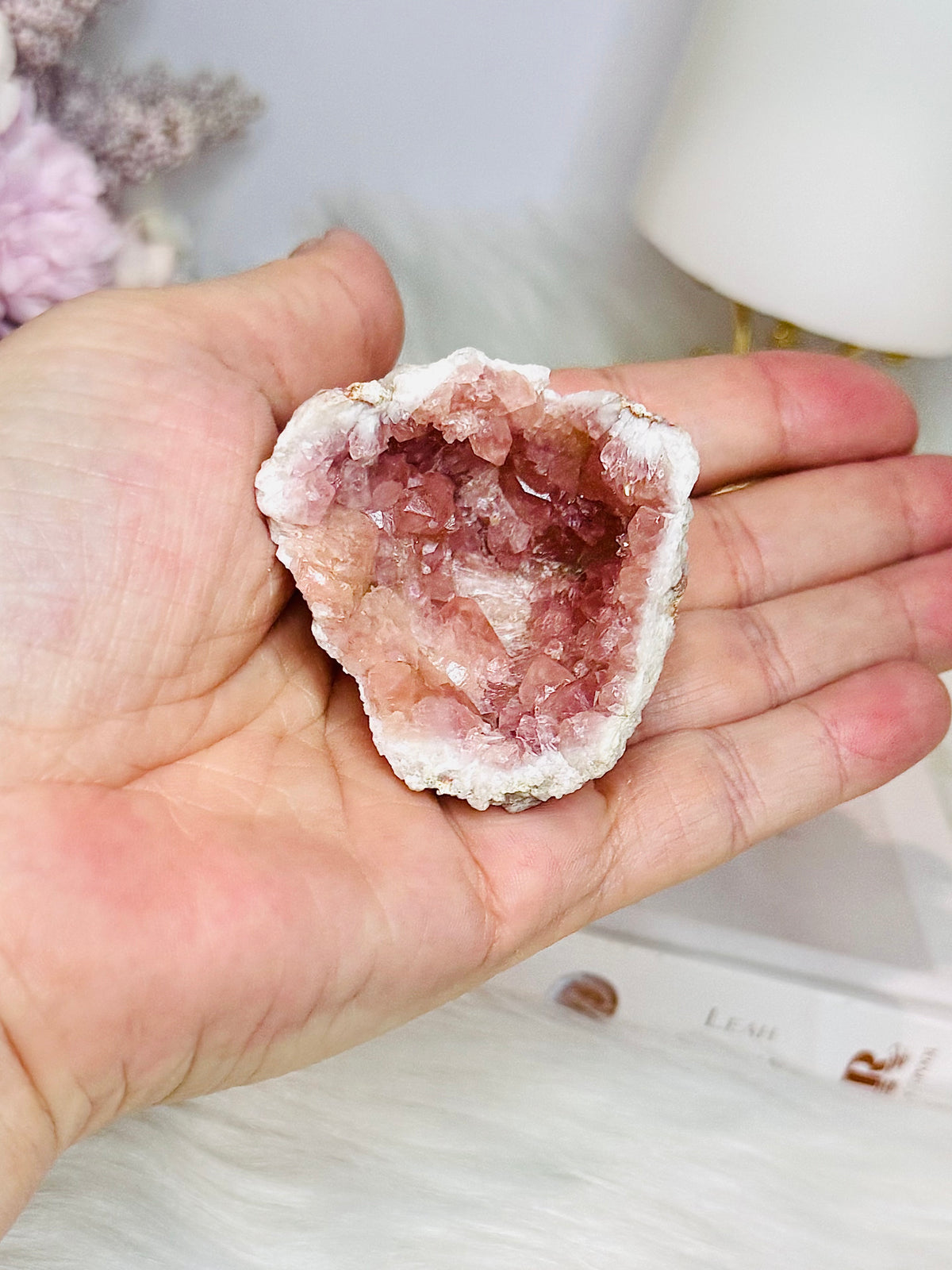 Pink Amethyst Geode 4.5cm