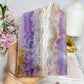Natural Crazy Lace Amethyst Slab 13cm