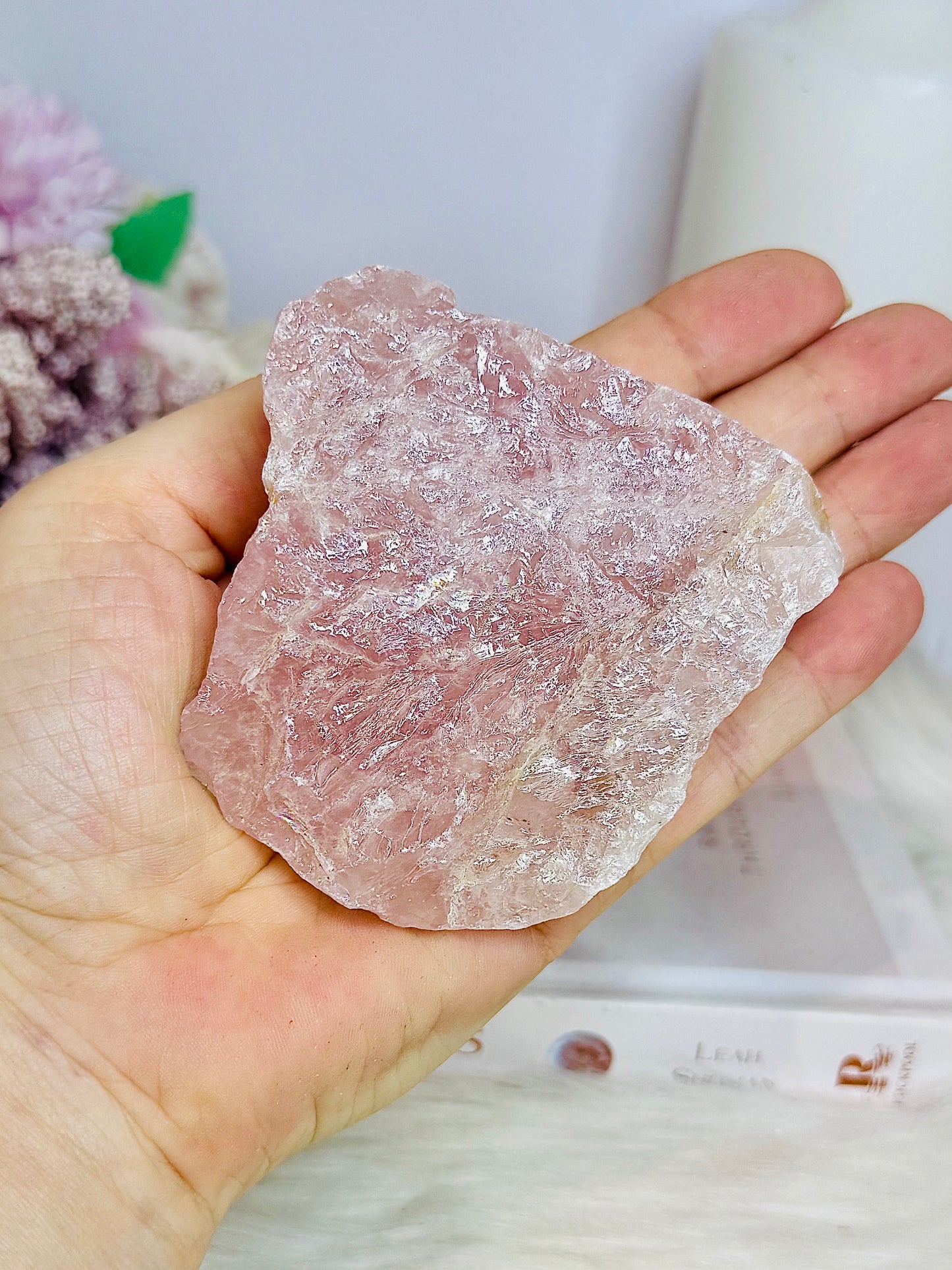 Rose Quart Rough Natural Specimen 217g