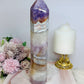 Large Amethyst X Agate Chunky Tower 23.5cm 769g
