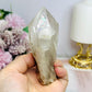 Natural Smokey Quartz Point with Rainbows