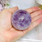 High Grade Amethyst X Agate Sphere On Stand 227g