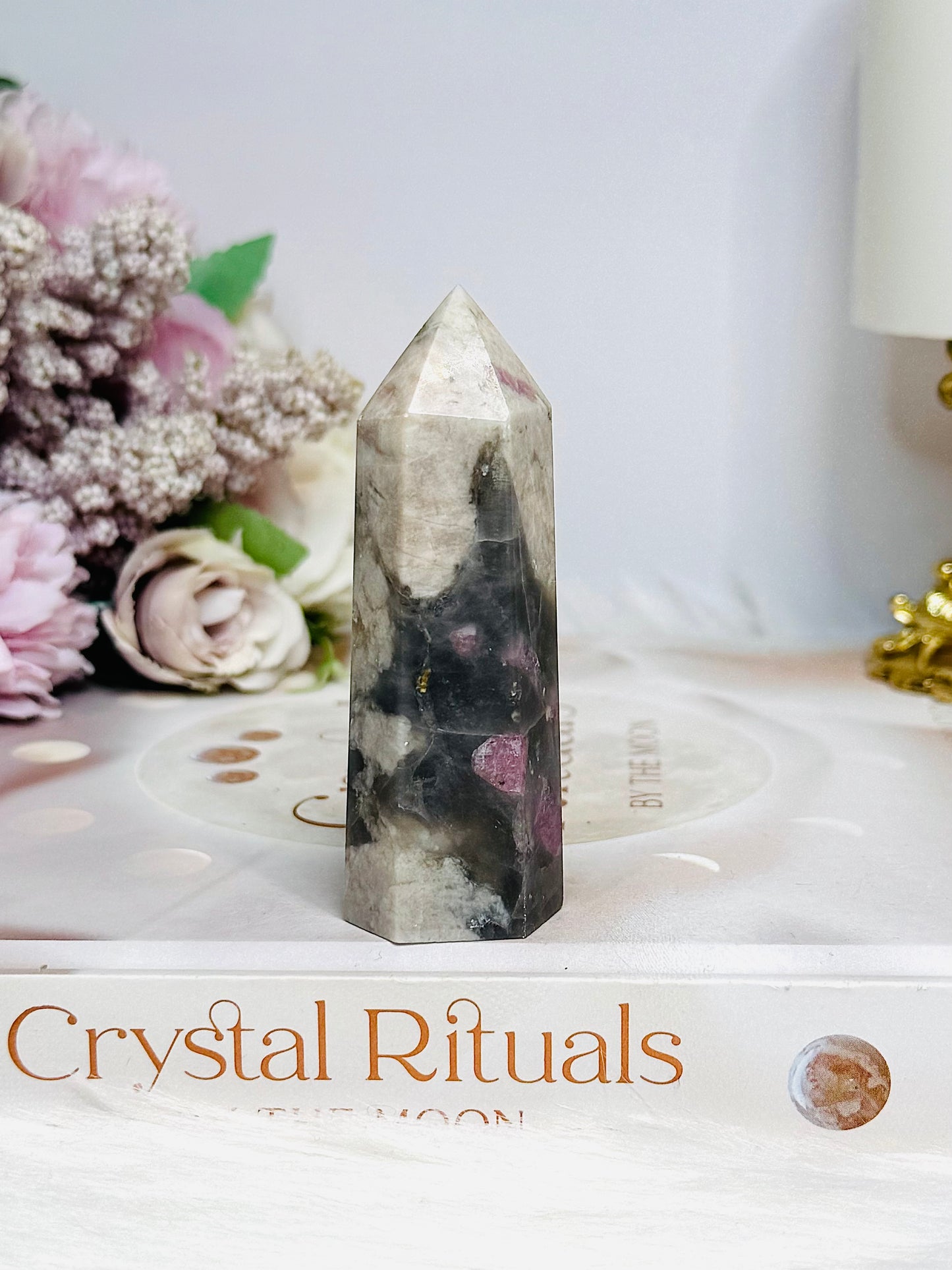 Pink Tourmaline Tower 8cm