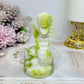 Green Serpentine Jade King Cobra Snake 10cm 254g
