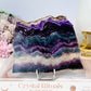 Rainbow Fluorite Slab on Stand 12.5cm