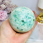 Large Phoenix Stone (Malachite, Chrysocolla, Turquoise) Sphere on Stand 545g