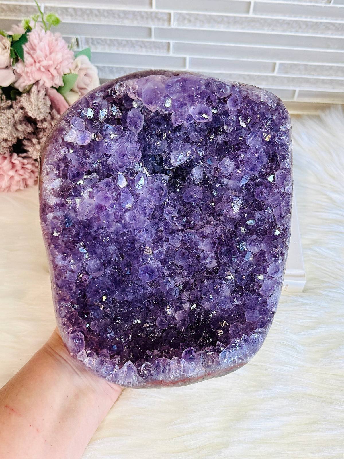 Statement Piece ~ Huge High Grade Amethyst Cluster From Brazil 2.9KG 25cm