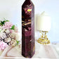Classy & Fabulous Large Chunky Mookaite Jasper Tower 21.5cm