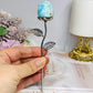 Blue Hemimorphite Forever Rose 15cm