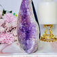 Luxury & Class!! Large Amethyst Carved & Polished Teardrop | Flame 637grams 16cm of Beauty