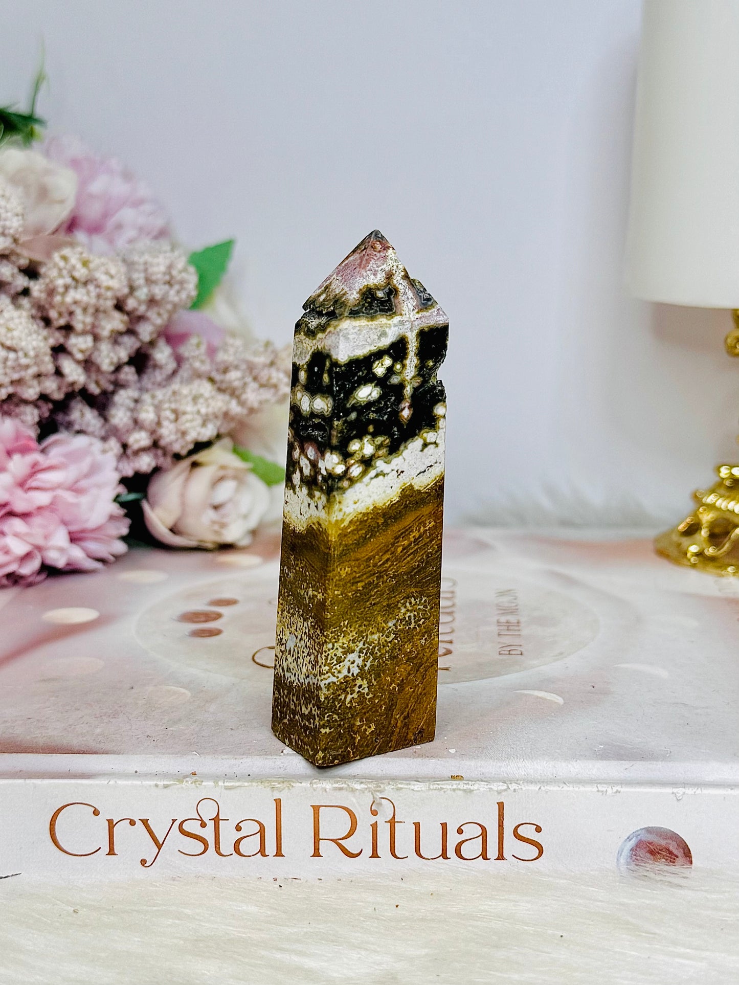 Orbicular Ocean Jasper Tower 8.5cm