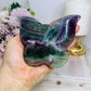 Fluorite Carved Butterfly Bowl 20cm