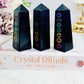 Chakra Engraved Black Obsidian Towers 7cm Now $10 each