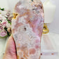 Absolutely Gorgeous Large 998Gram 21cm Pink Amethyst Druzy Slab From Brazil