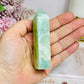 Pistachio Calcite Druzy Tower 9cm