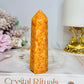 Perfect Orange Sunstone Tower 9.5cm