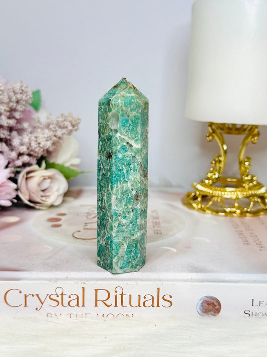 Green Amazonite Tower 9cm